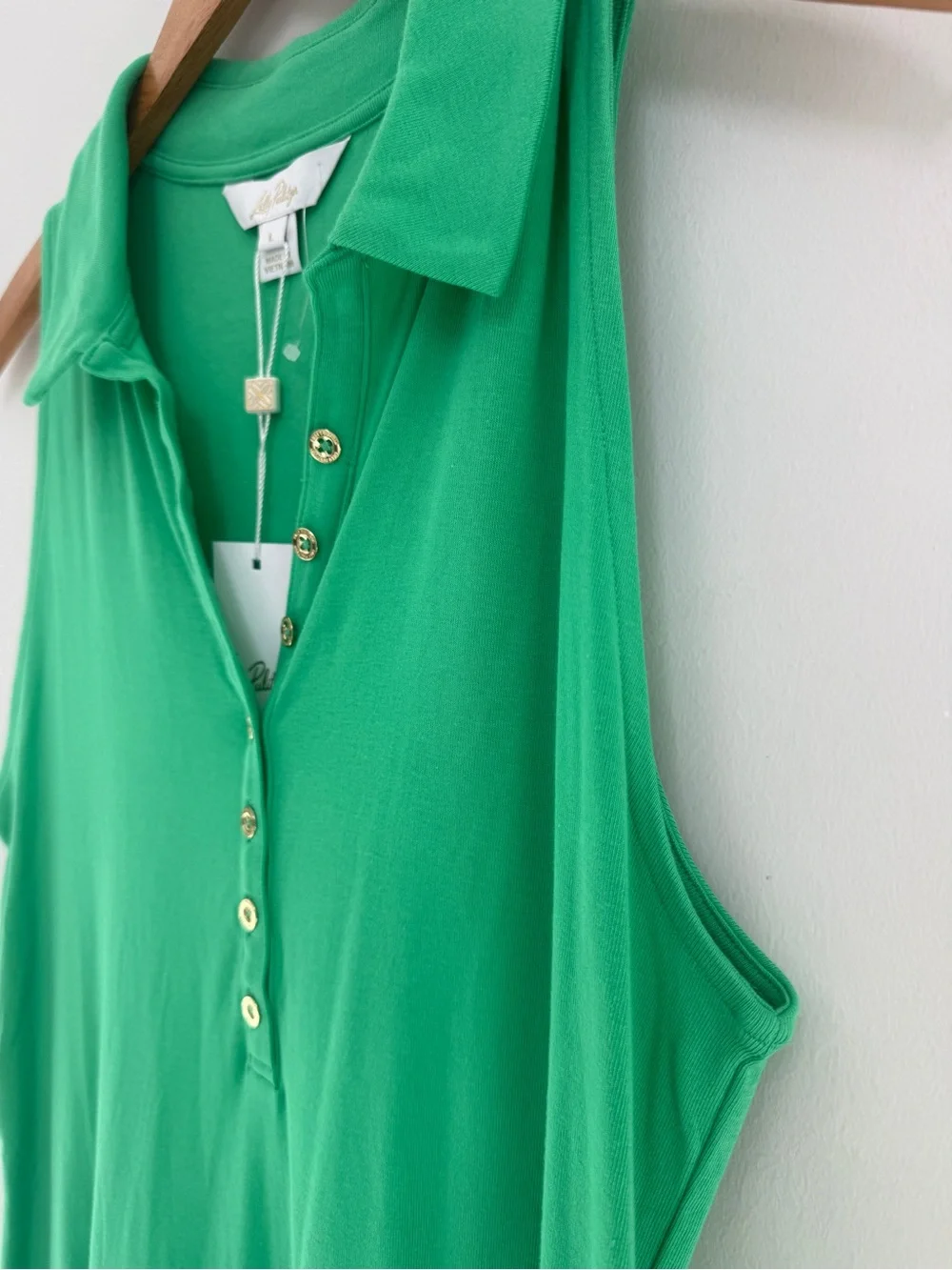 NWT Lilly Pulitzer Reema Sleeveless Polo Dress New with tags - Picture 3 of 8